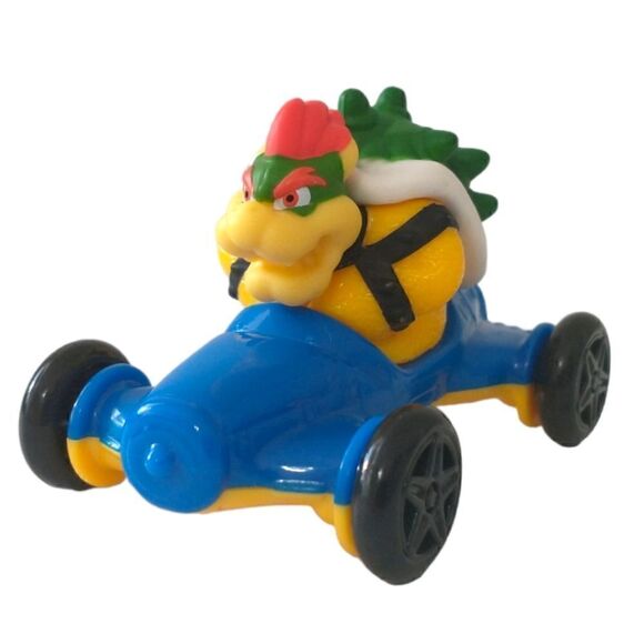 Mario Kart 6 Bowser 2022 McDonalds Happy Meal Toy Cake Topper Figure Plastic. - Picture 4 of 13